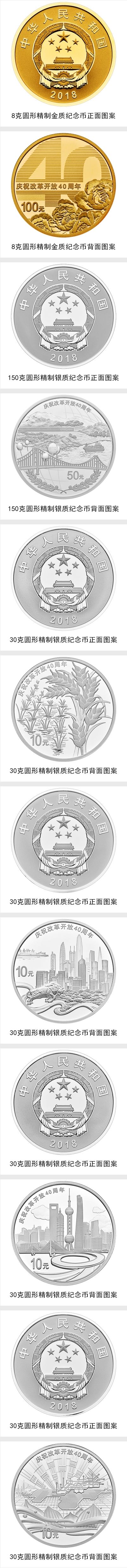 改革開放40周年紀念幣(改革紀念幣價格又漲了)-添財網