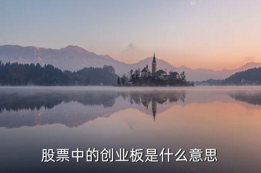 創業板什么意思(新三板主板上市的板是什么意思)-添財網
