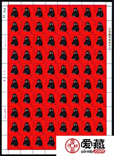 猴票多少錢一張(猴票大版張)-添財網