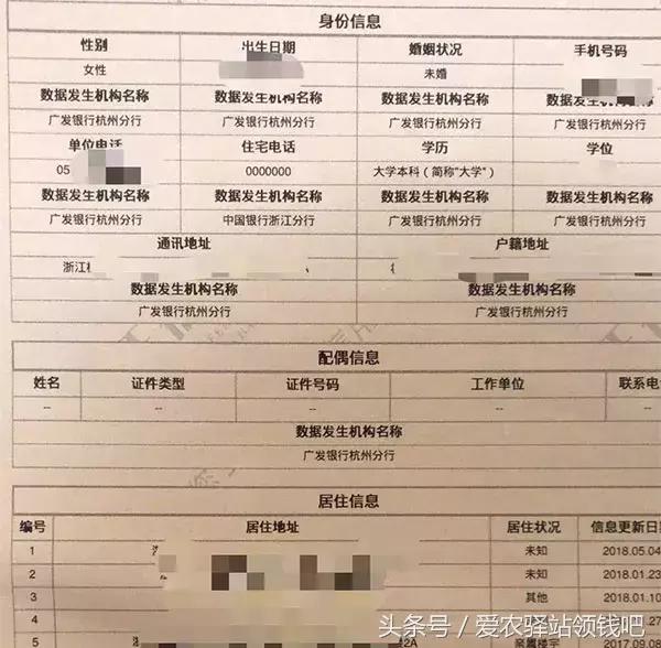 征信報(bào)告解讀(解讀征信報(bào)告樣本)-添財(cái)網(wǎng)