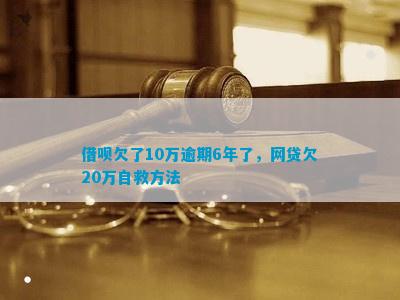網(wǎng)貸欠20萬自救方法(網(wǎng)貸如何自救)-添財(cái)網(wǎng)