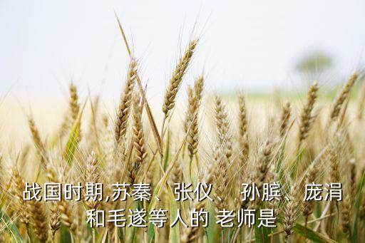 孫臏的師傅是誰(孫臏師父)-添財網