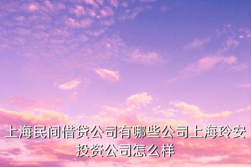 正規民間貸款公司(民間的貸款公司合法嗎)-添財網